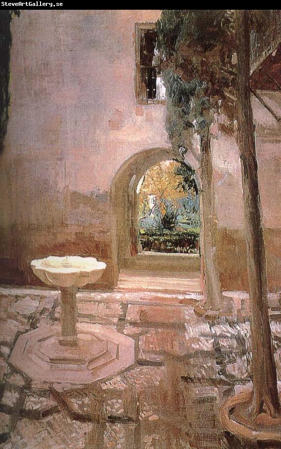 Joaquin Sorolla Courtyard